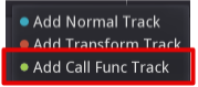 Add Call Func Track